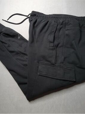 Gymshark Black Cargo Joggers - Slim Fit
